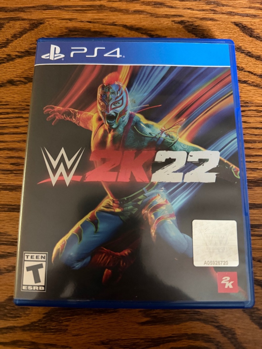 WWE 2K22 Sony PlayStation 4 PS4 Game w/Manual Tested EUC
